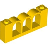 Lego plot 1x6x2, žlutá (4107643)